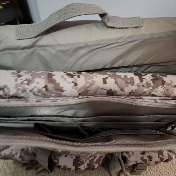 Code Alpha Desert Tan Digital Camo Laptop Messenger Bag - Picture 4 of 5